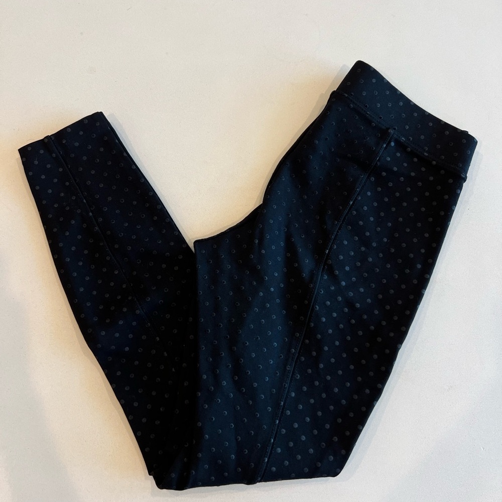 Old Navy Stevie black polka dot pant leggings